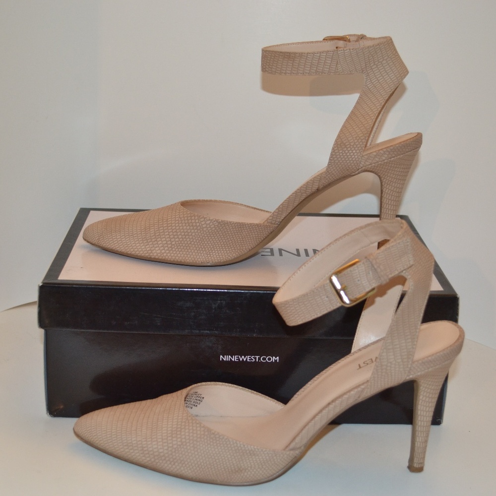 Nine West Nude Heels